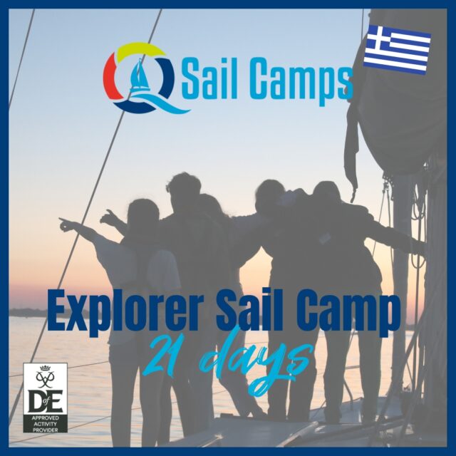 International sailing summer camp for teens in Greece